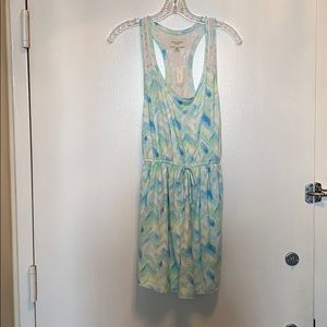 Gilly Hicks Sydney green tye die dress